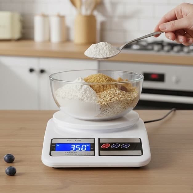 Balança Digital Portátil de Cozinha Para alimentos de 1g a 10Kg Alta Precisão