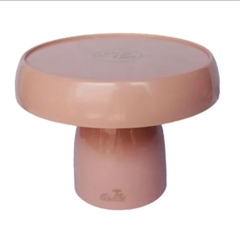 Boleira Cogumelo 20cm Rose Nude Só Boleiras Festa