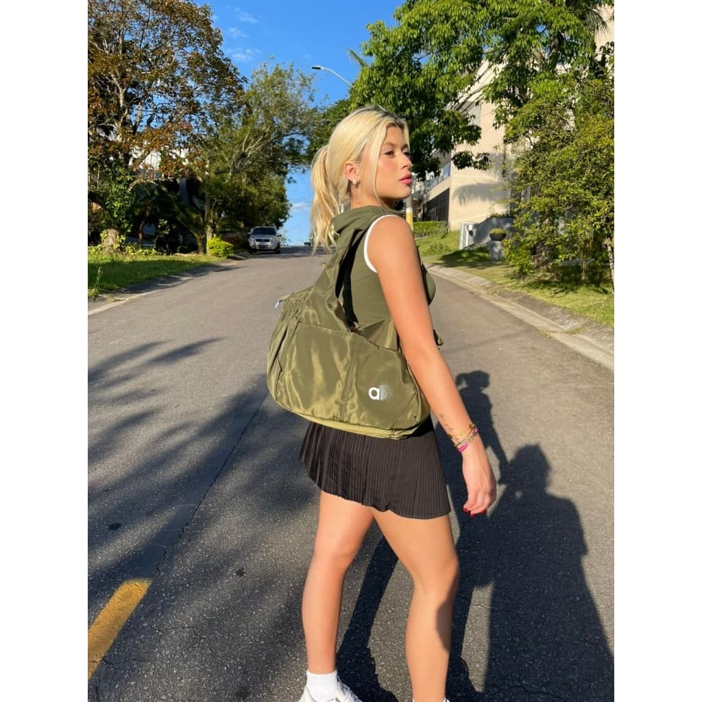BOLSA ALL O  ACADEMIA TREINO MUSCULAÇAO FEMININO NYLON ALÇA TRANSVERSAL MULTIFUNCIONAL