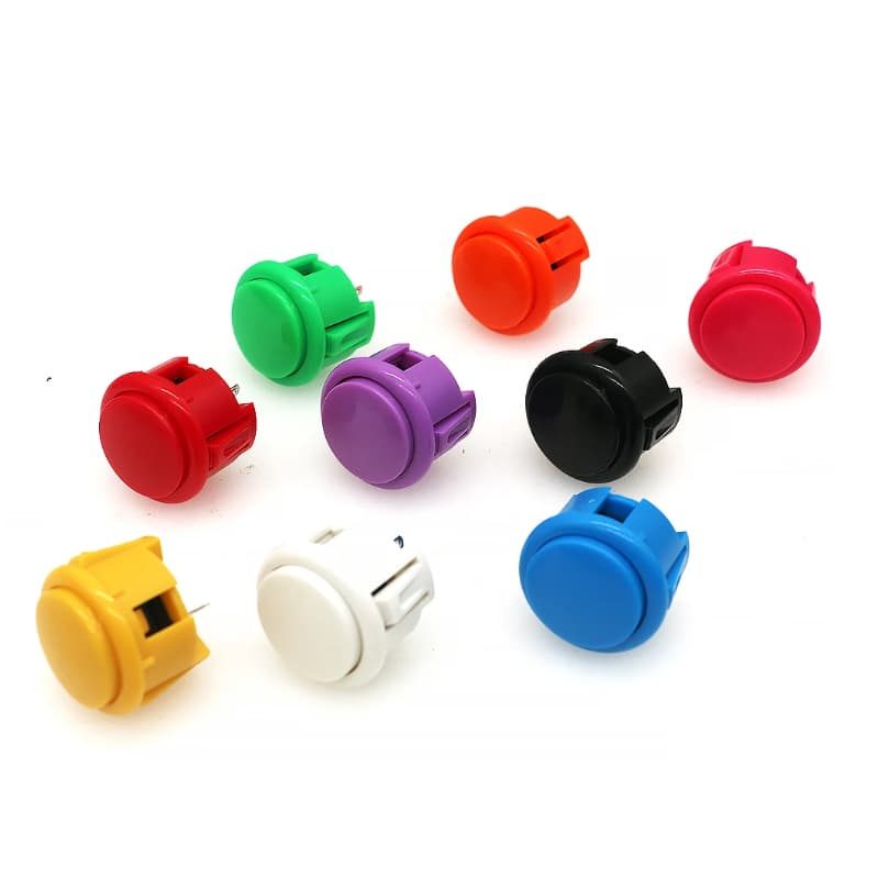20 botões similar Sanwa 30mm ou 24mm!