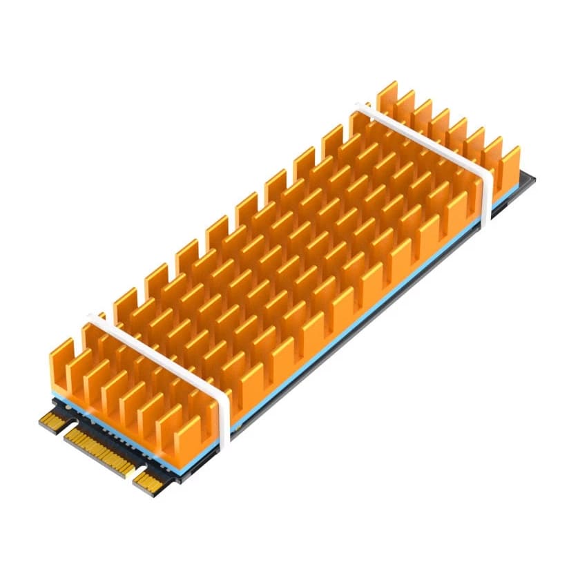 Dissipador P/ Ssd M2 Nvme Ngff 2280mm Thermalpad Ps5 Playstation 5 PC Computador Notebook Macbook