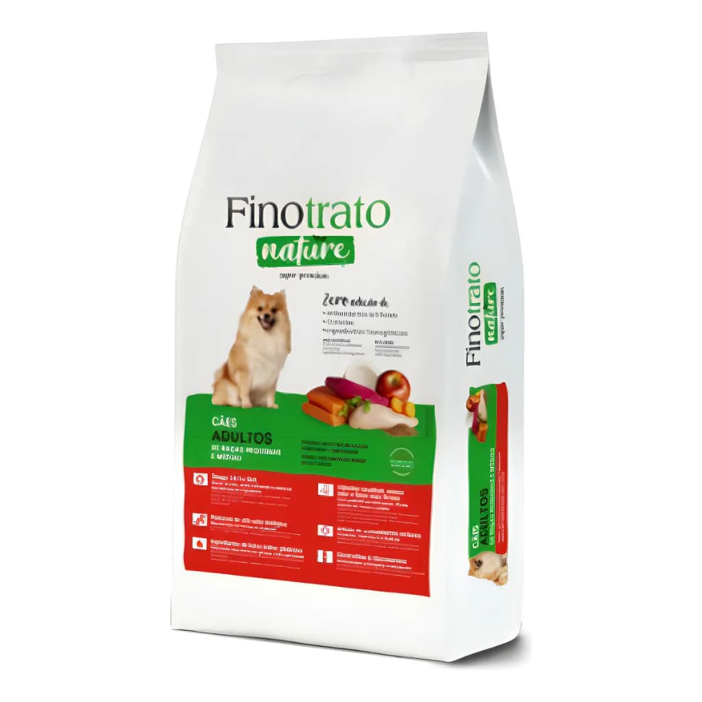 Ração Finotrato Nature Cães Adultos de Raças Pequenas e Médias 10,1kg