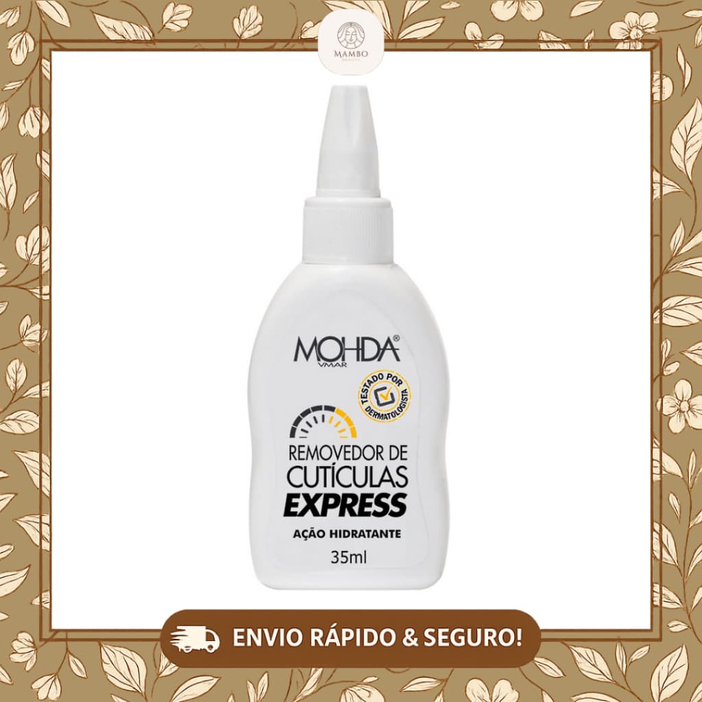 Amolecedor / Removedor de Cutículas Express Mohda - 35ml - Envio Imediato