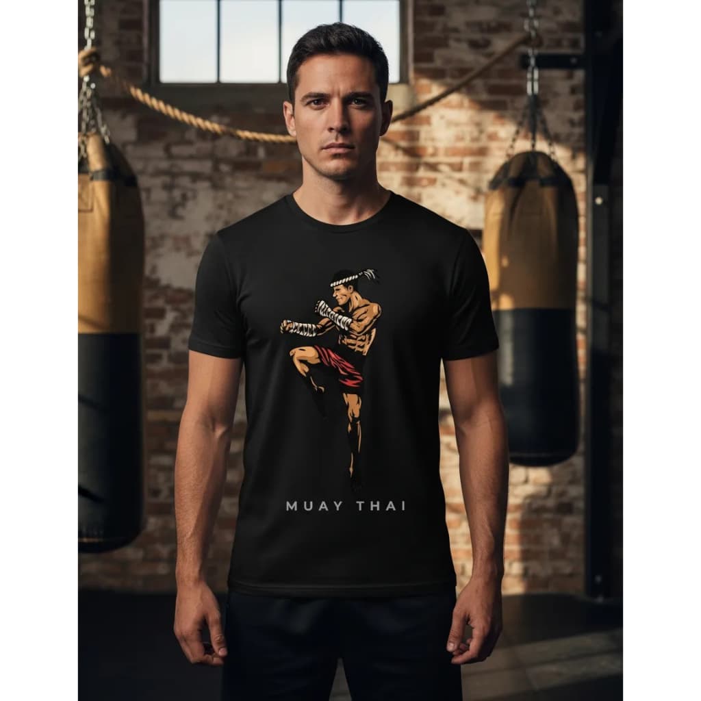 Camiseta muay thai lutador luta camisa dry fit prêmio boxing tailandês diversos modelos envio rápido