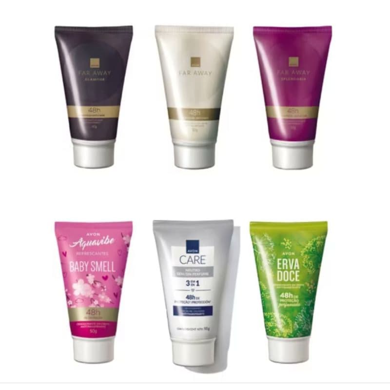 Avon Desodorante em creme bisnaga 50 g