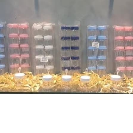Kit 10, 20 ou 30 Potes De Papinha Plástica Reforçado C Colherzinha 40ml Festa Aniversários nutella