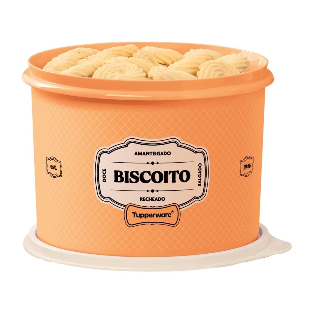 Tupperware caixa pote biscoito 2.4 Litros Essences
