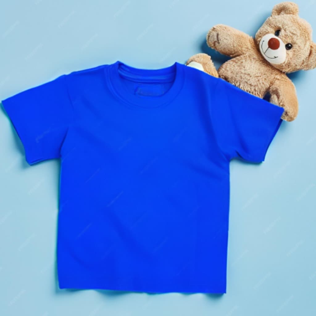 Camiseta Infantil Básica Unissex 100% Algodão – Diversas Cores e Tamanhos