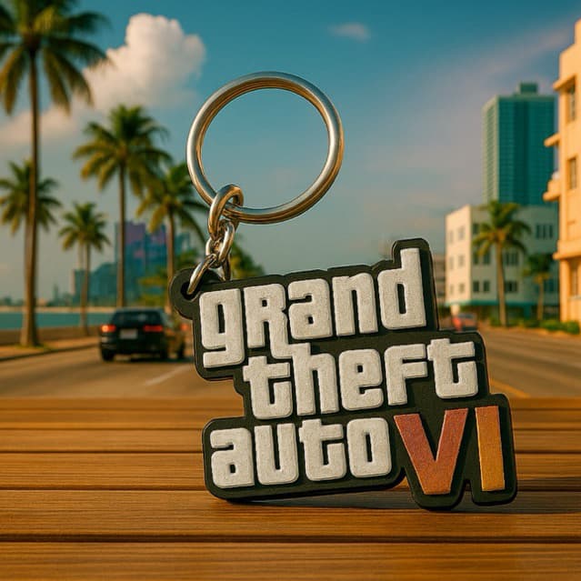 CHAVEIRO GTA VI Modelo exclusivo ideal para mochilas bolsas chaves e acessórios
