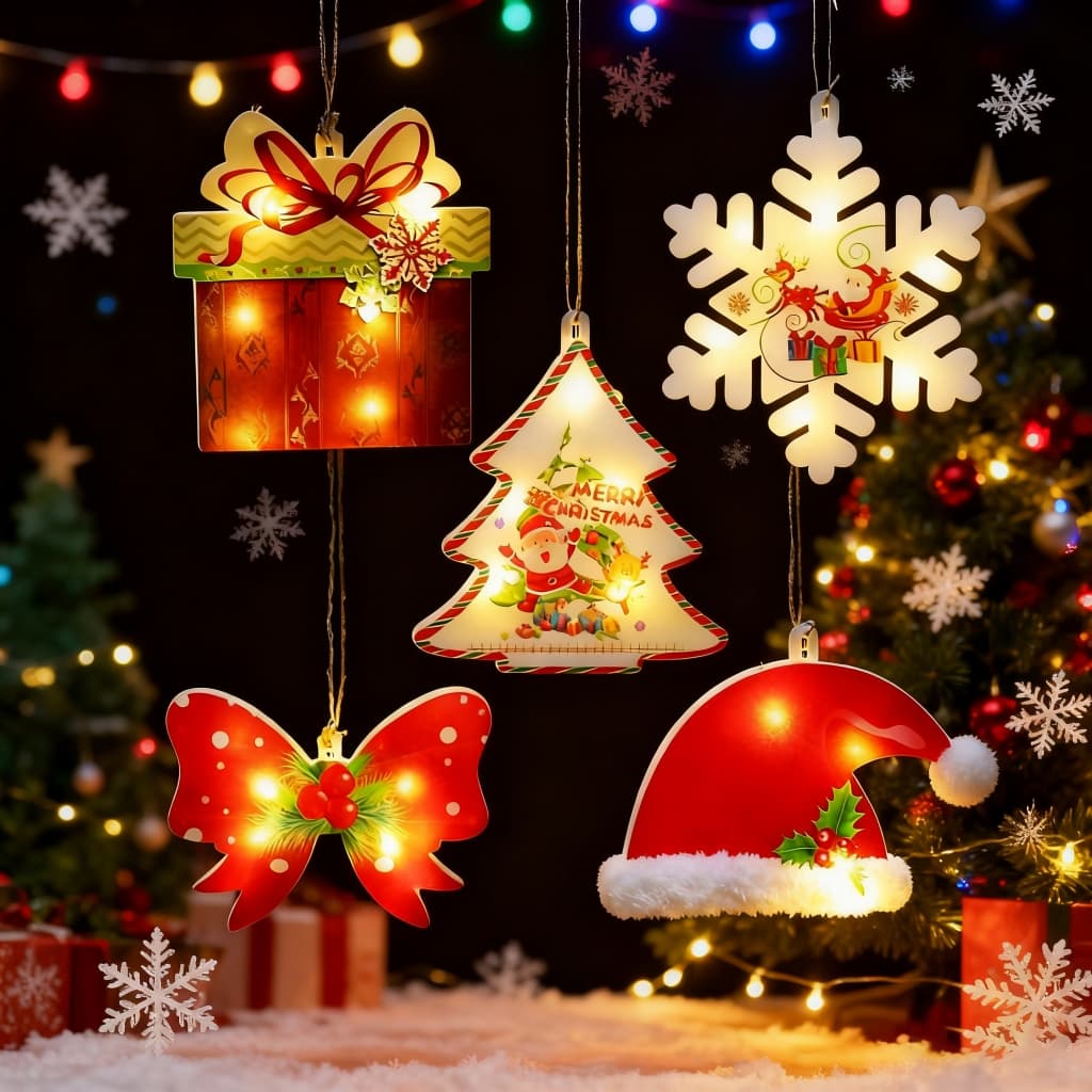 LED De Natal De Fada Cordas luzes árvore de natal Decoração luzes