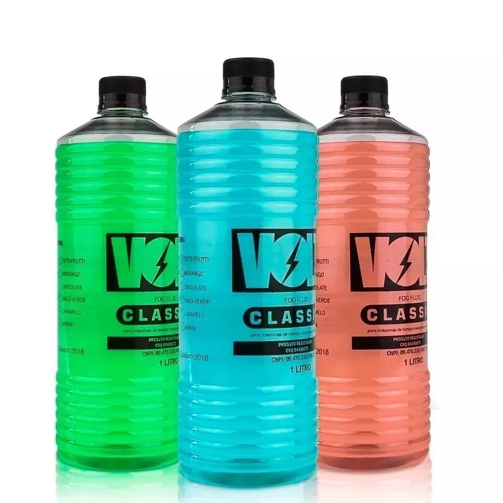 Líquido Profissional Para Máquina de Fumaça Nevoeiro Volt Classic