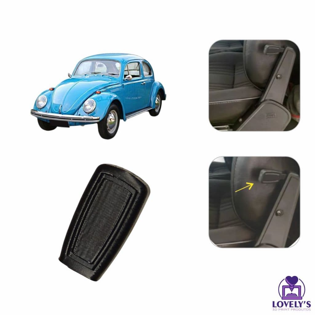 Acabamento da Maçaneta de Banco Procar para Fusca - 1 peça
