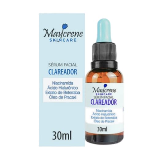 Sérum Facial Clareador Maycrene – Pele Iluminada e Sem Manchas