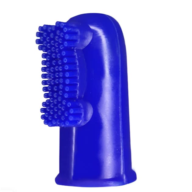 Pet Clean Solapa Dedeira 1un - Escova de Dente Para Pets - Cores Sortidas