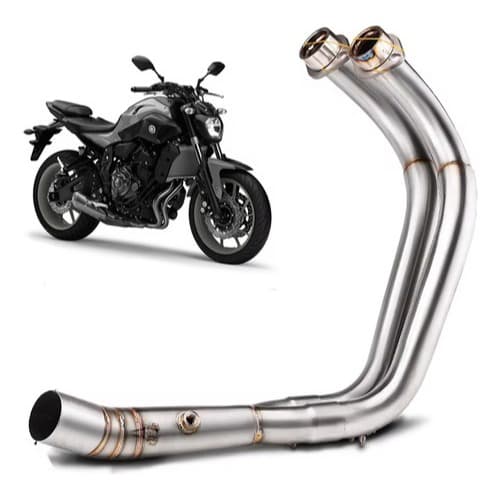 Coletor Escapamento Mt 07 Link Pipe Full Inox Esportivo
