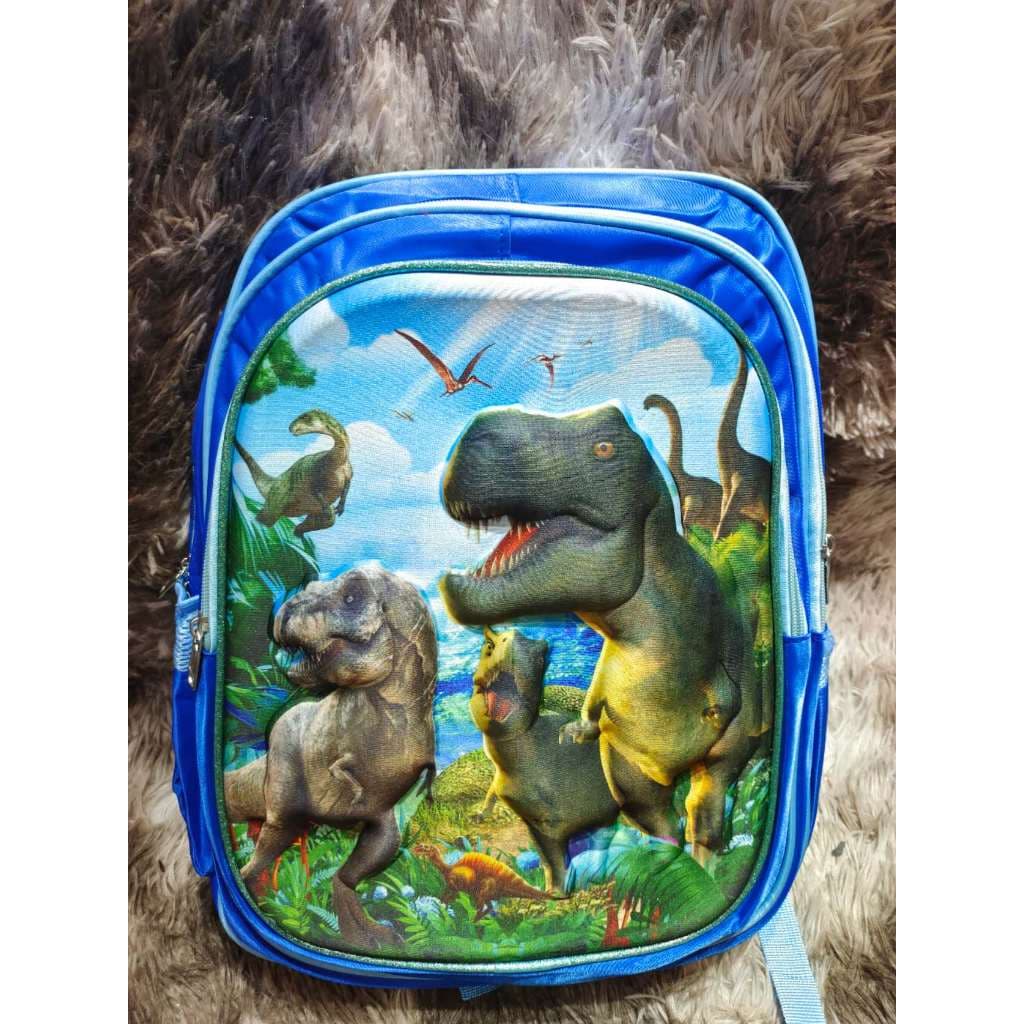 Mochila Infantil 3D Escolar de Menino e Menina Modelo Sortidos  TECIDO