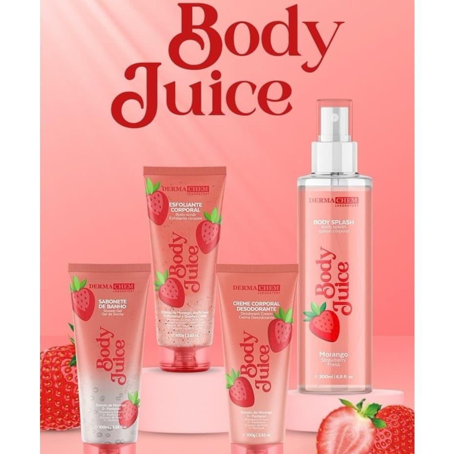 Kit Autocuidado Limpeza Corporal Esfoliante Sabonete Hidratante E Body Sphash Dermachem Skincare