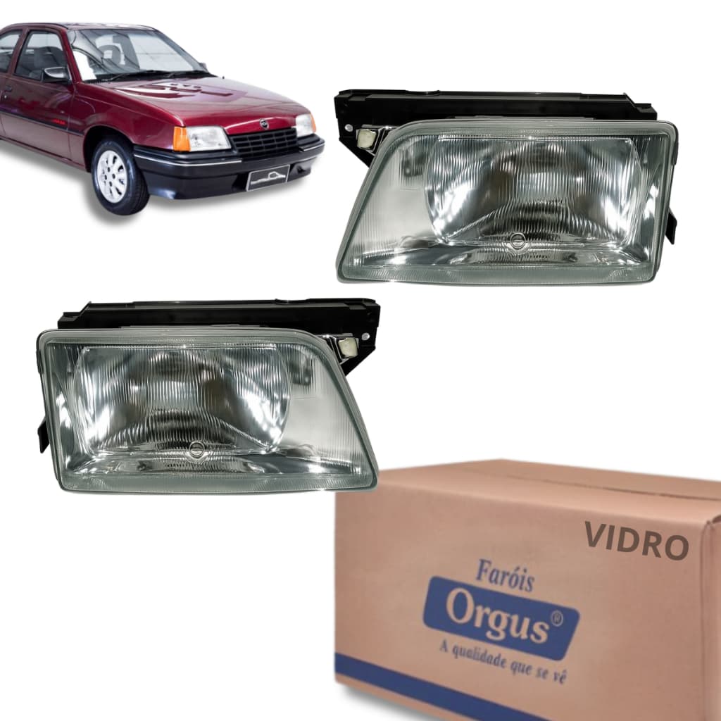 Par Farol Kadett / Ipanema 1989 1990 1991 1992 1993 1994 1995 1996 1997 1998 - Vidro - Orgus