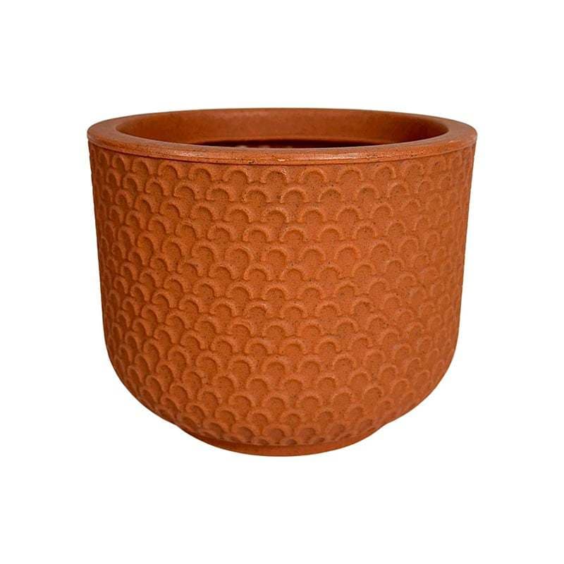 Vaso Beta Polietileno Vaso Decorativo Terracota Vouga Vaso Ecológico