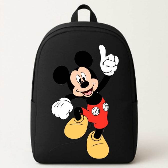 Mochila Escolar Trevix Estampa Ratinho Legal Bolsa M Mouse Barato Promoção!