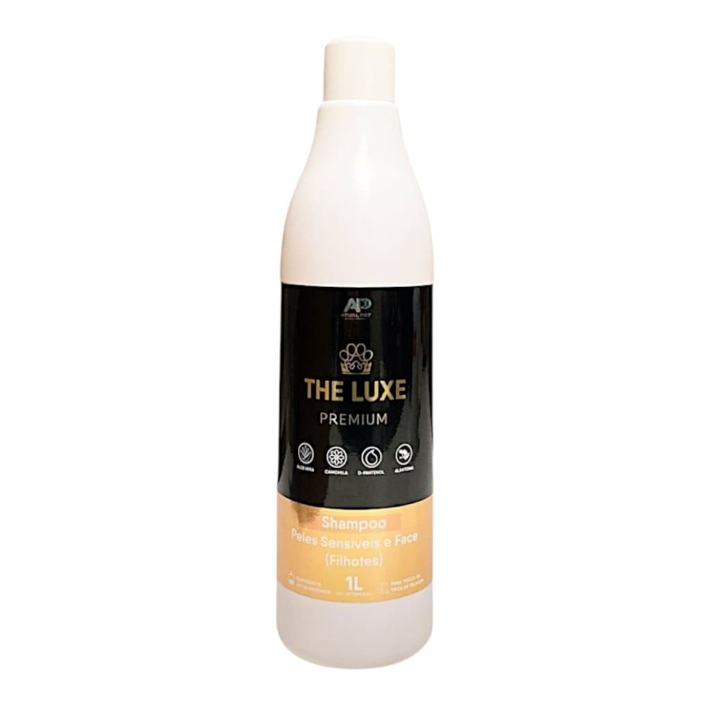 Shampoo Cabeça e Face Dermo Facial Não Arde os Olhos 1L Atual Pet