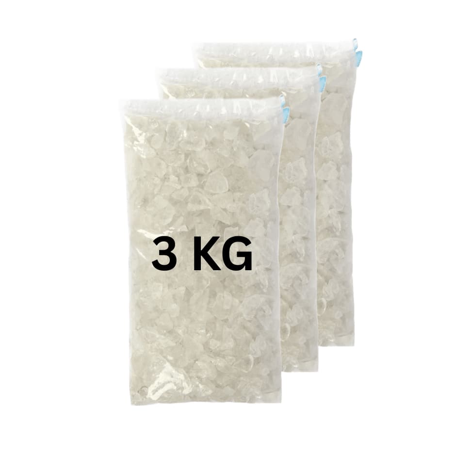 3 Kg - Pedra Branca Para Decorações, jardins e vasos em geral
