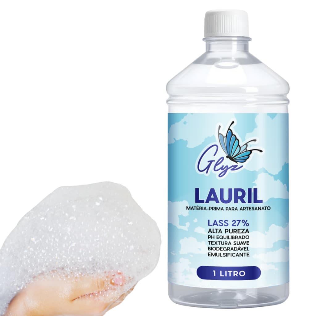 Lauril Glyz– Espuma Suave e Limpeza Eficaz para Produtos Pessoais