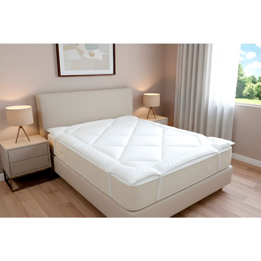 Pillow Top Cama  Solteiro 0,90x1,90 Protetor Extra Macio Silicone