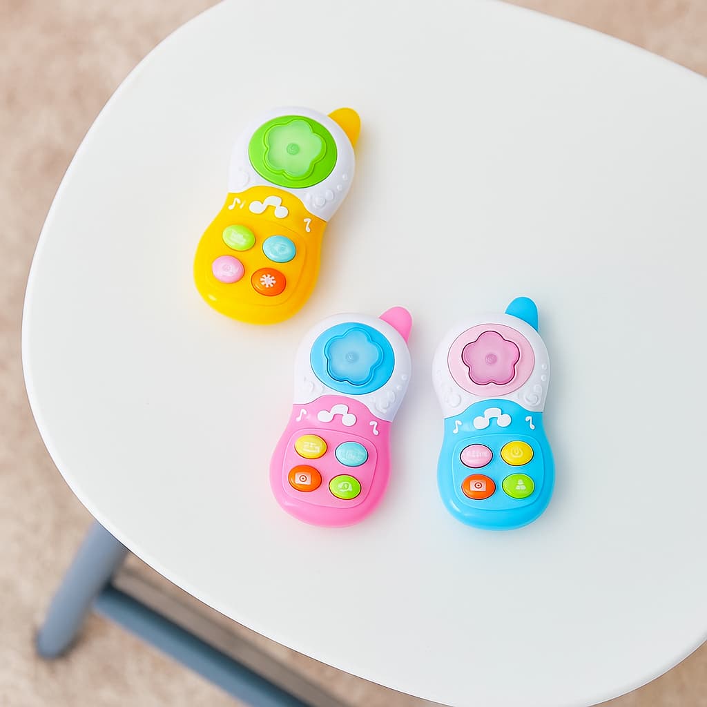 Telefone Infantil Musical com Luz Mini call