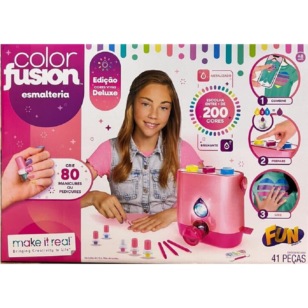 Esmalteria Color Fusion Com Core Vivas Edição Deluxe