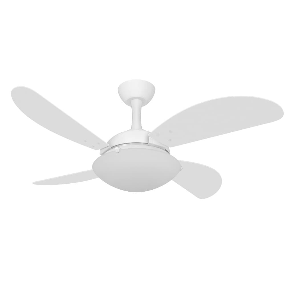 Ventilador Teto Ventax Uno Fly Luxuoso 4 Pás Branco