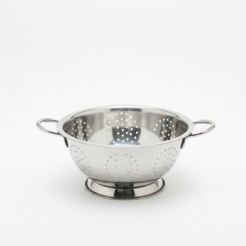 Escorredor de Massas Inox Moldular – 24 cm / 28 cm – Resistente, Durável e Ideal para Cozinha