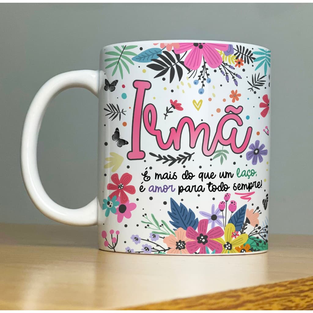 Caneca Personalizada para Família • Presente Criativo e Divertido para Mãe, Pai, Avó, Irmã, e mais