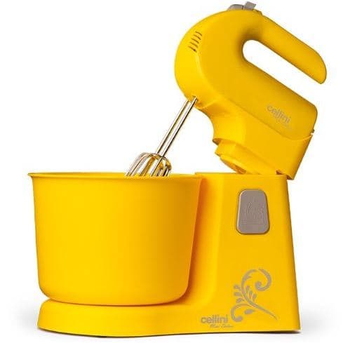 Batedeira Cellini Maxi Deluxe 300W Amarelo