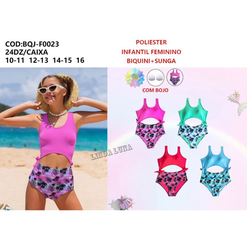 BIQUÍNI JUVENIL 10-16 ANOS PISCINA VERÃO MODA BLOGUEIRA F0006,F0005,F0023