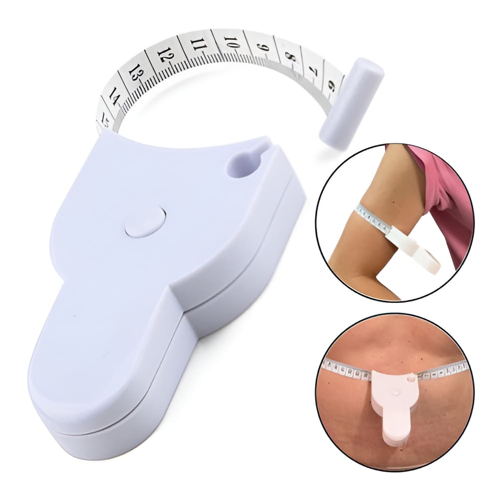 Trena Fita Métrica Retratil Corporal Automatica Para Costura, Régua De Alfaiate Cintura, Peito E Pernas, Fisioterapeutas