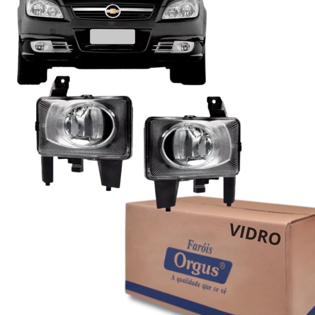 Par Farol Milha Neblina Vectra Gt 2006 A 2011 Montana 2011 a 2017 Agile 2009 a 2013 Orgus Lent Vidro