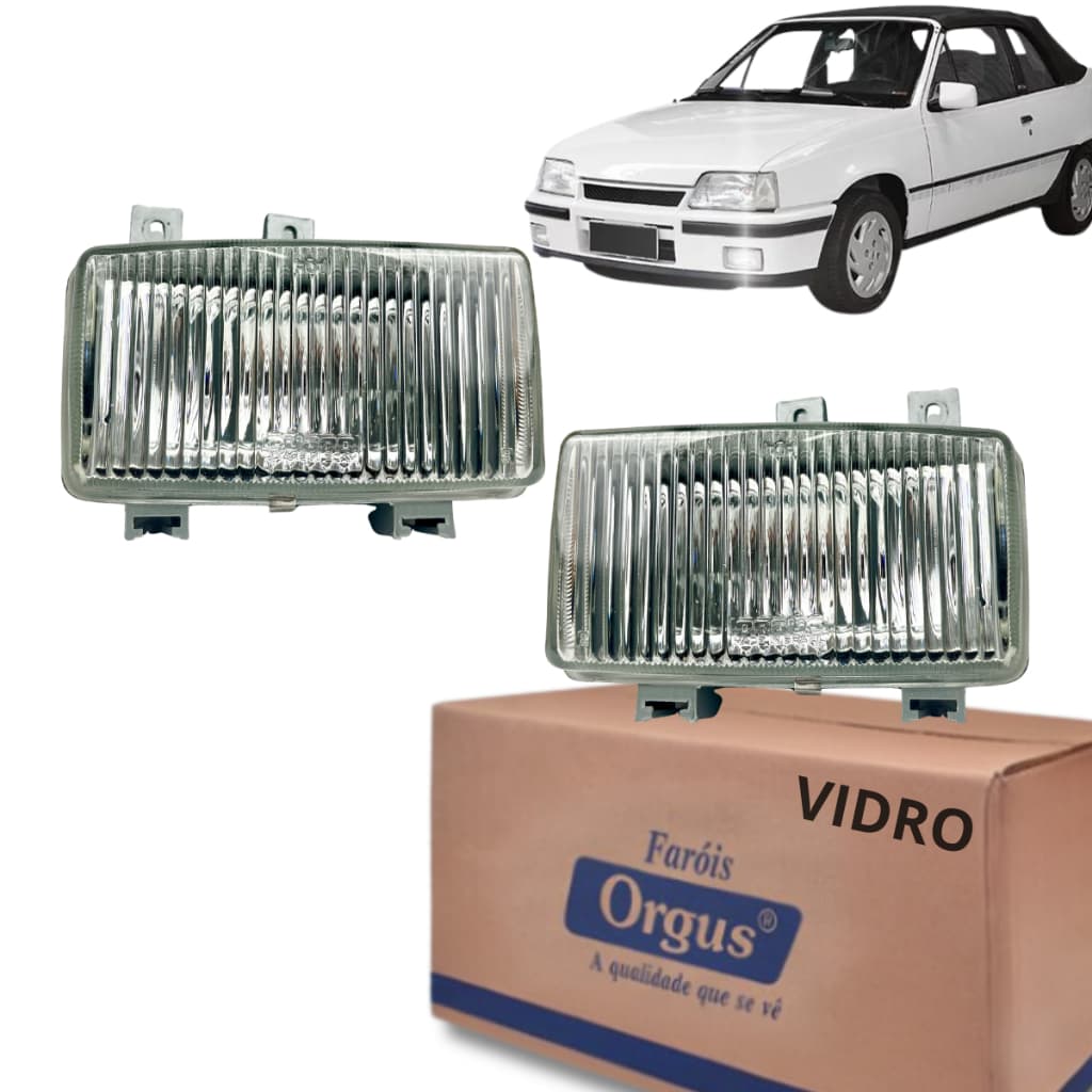Par Farol Milha Auxiliar Gm Kadett 1989 1990 1991 1992 1993 1994 1995 Gs / Gsi - Orgus