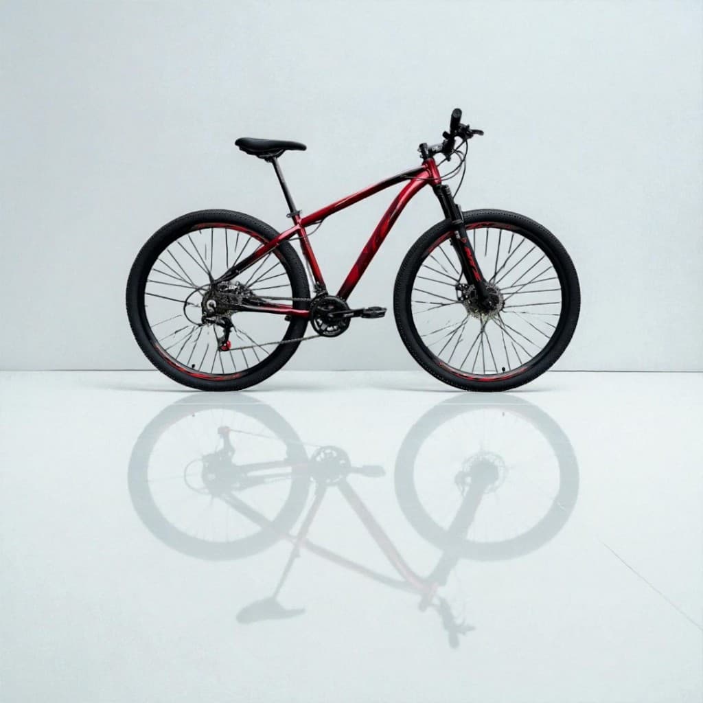 Bicicleta 29 Ntz 21v Shimano Suspensão Trava Cubo Rolamentoo