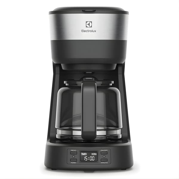 Cafeteira Elétrica Digital Experience Electrolux Inox Escovado ECM25 1,2 Litros 800W 220V