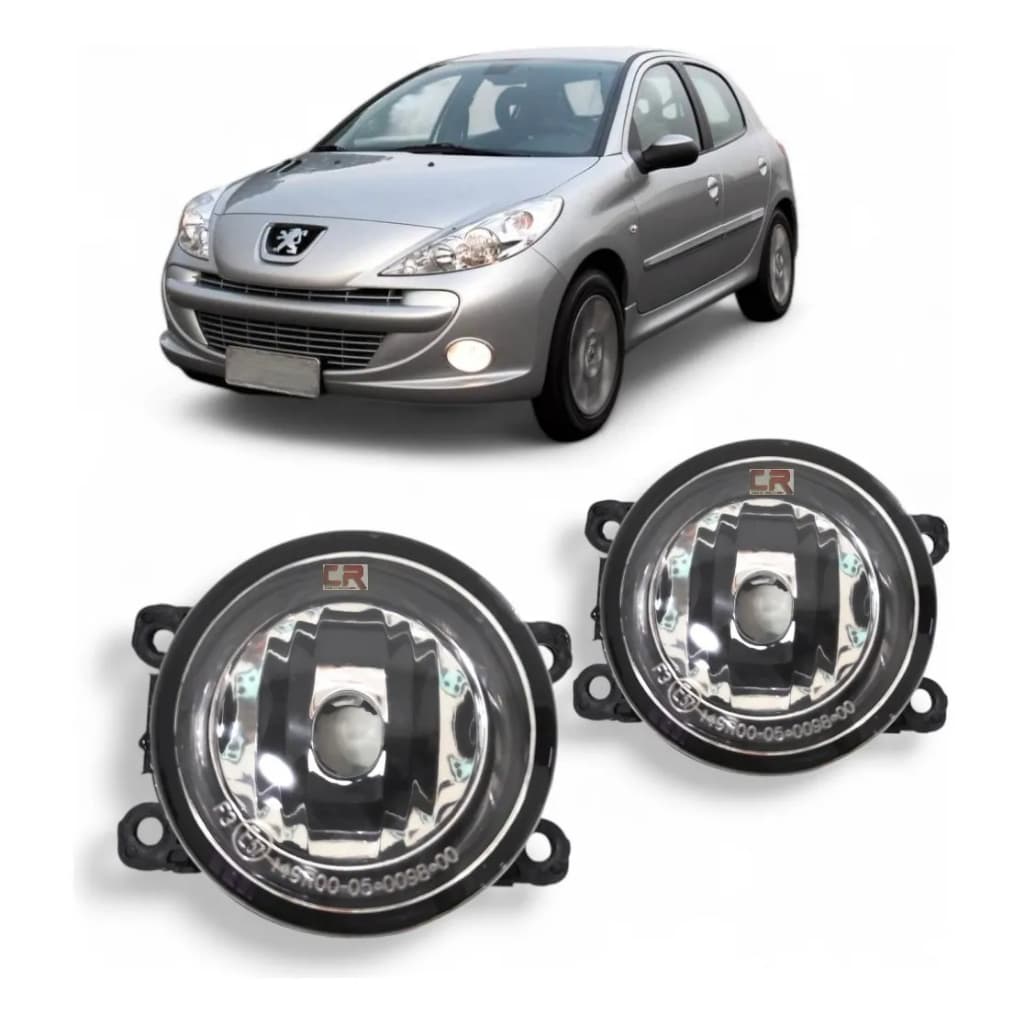 Farol Milha Peugeot 207 2009 2010 2011 2012 2013 2014 Milha Universal