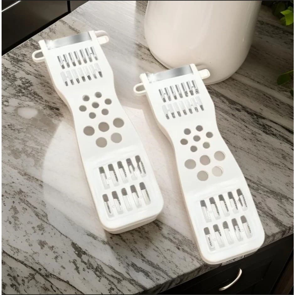 Descascador Ralador  5 Em 1 Fatiador Legumes Verduras Frutas Manual Multifuncional KEITA
