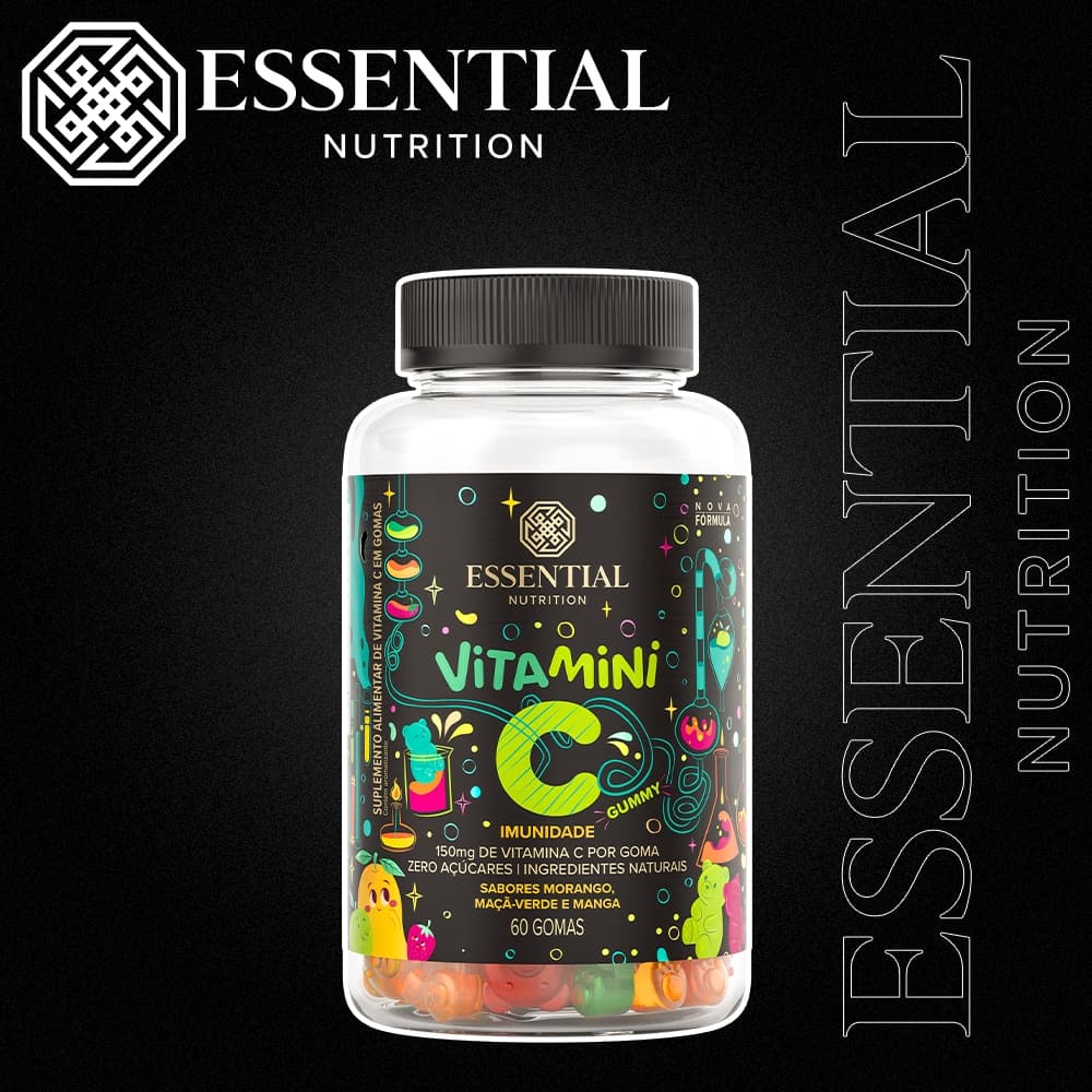 Vitamini C (60 Gomas) Essential Nutrition