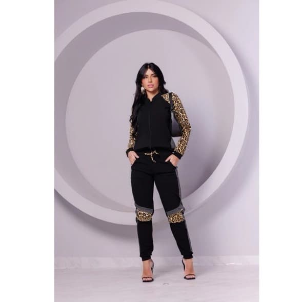 CONJUNTO MALHA FRIO crepe blusa manga longa calça inverno tendência