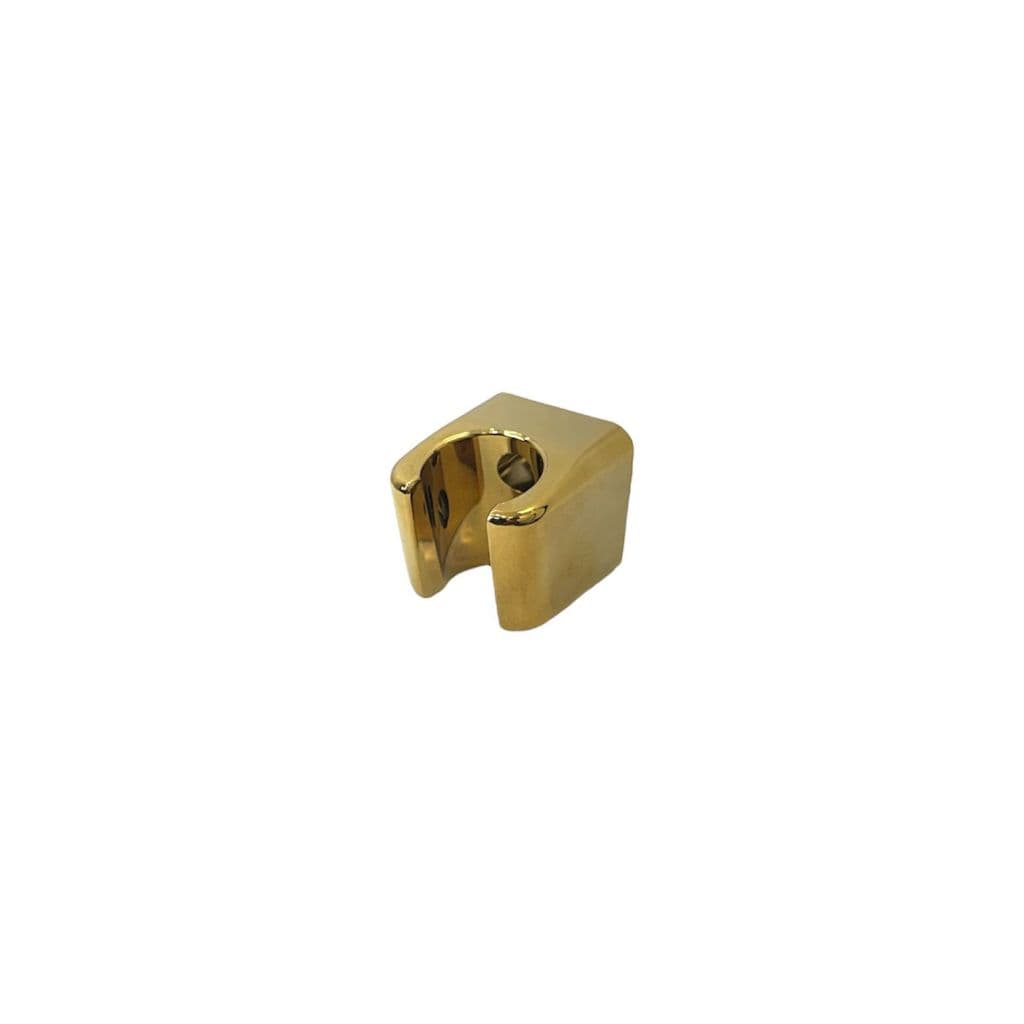 Suporte Para Fixação De Ducha Higiênica Em Abs Dourado