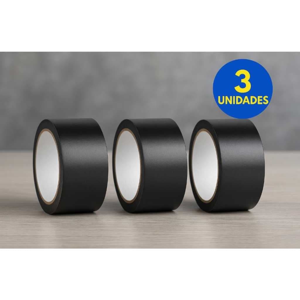 Kit 3 Silver Tape Reparo Multiuso para Cobrir Rasgo Banco de Moto e Capas de Chuva