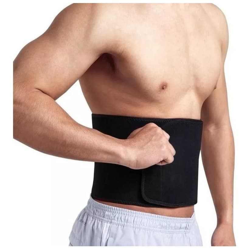 Cinta Abdominal Modeladora Queima Gordura Melhora Postura  Neoplex Faixa