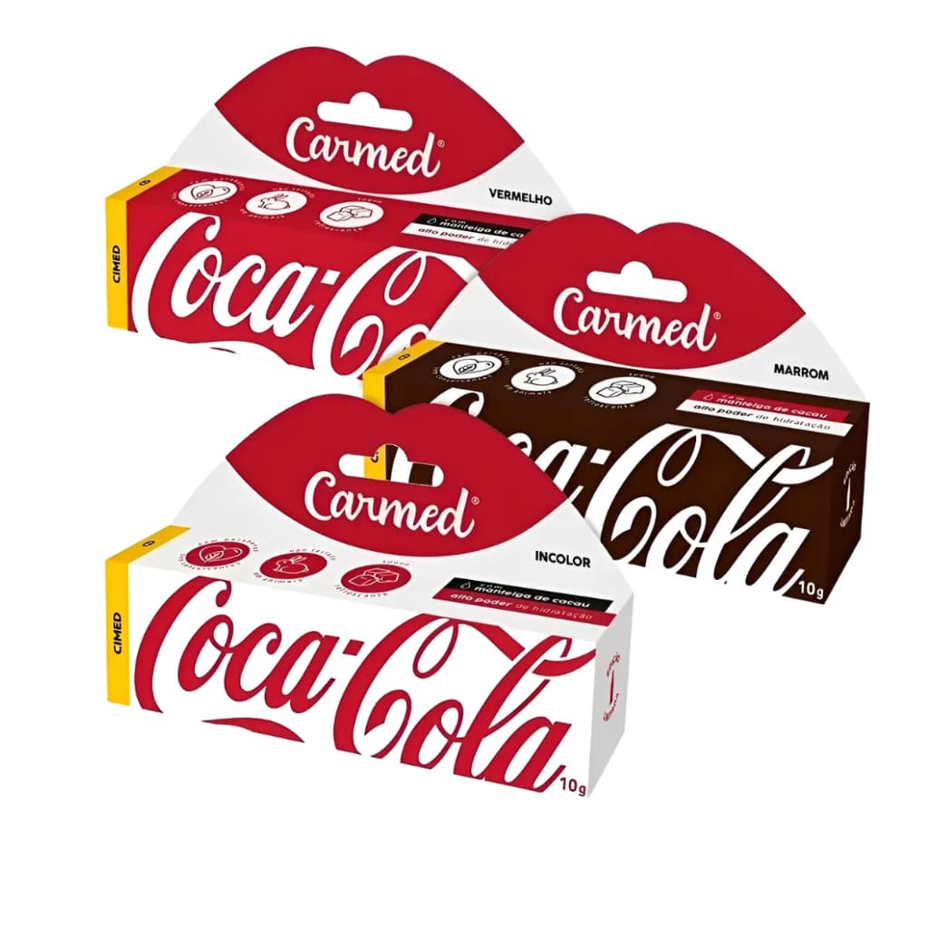 Carmed Fini - Coca-cola Incolor, Marrom e vermelho