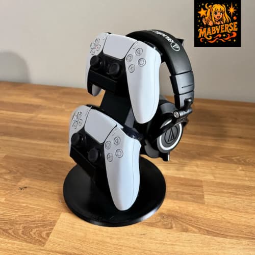 Suporte Duplo para controle PS5- headset