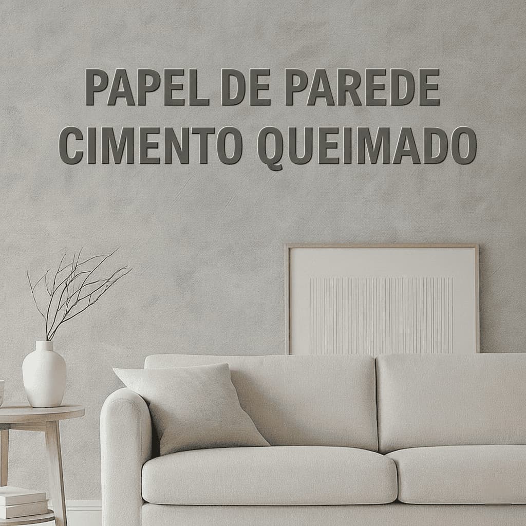Papel De Parede Autocolante Cimento Queimado Decoração De Natal Sala Quarto Casa - Envio Imediato